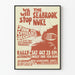 Aktivisten-Poster gegen Kernenergie Seabrook Citizens Occupation