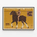 Vintage-Poster Expo Universelle Brüssel 1910 - Wanddekoration — gerahmtes Bild an der Wand