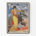 Vintage-Poster Welt-Ausstellung Amsterdam 1895