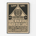 Vintage-Poster Ausstellung WerkRing in Charlottenburg