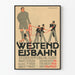 Vintage-Poster Westend Eisbahn - Eislaufen am Kaiserdamm