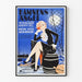 Vintage-Poster Hamnens Angel für Retro-Wanddekoration
