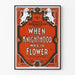 Dekoratives Poster When Knighthood Was In Flower - Vintage mittelalterlicher Stil