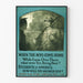 Wandposter Krieg - Amerikanischer Soldat und Student