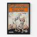 Vintage-Poster Wenn Woodrow Wilson eingreift - Historische Illustration 1918