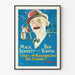 Vintage-Filmplakat Wo ist mein umherziehender Junge heute Abend?