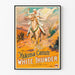 Vintage Western-Poster White Thunder Yakima Canutt