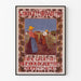 Vintage-Poster Landwirtschaftliche Ernte im Jugendstil