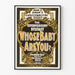Vintage-Poster Theater Wessen Baby Bist Du