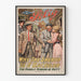 Vintage Western-Drama-Poster « Warum ist der Sheriff Junggeselle »