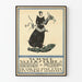 Vintage-Poster Wiener Werkstätte – Modeillustration und Wanddekoration
