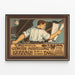 Vintage-Poster Wiesenthäler Gewerbeausstellung Lörrach 1900 — gerahmtes Bild an der Wand