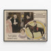 Vintage-Poster von William Duncan und Edith Johnson in Playing It Wild — gerahmtes Bild an der Wand