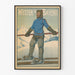 Vintage-Poster Winter in Bayern für Wanddekoration