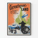 Vintage-Poster Abenteuer in der Erde des Admirals Byrd am Südpol