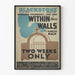 Vintage-Poster Theater Within These Walls