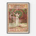 Vintage-Poster Woman's Home Companion Stil Mosaik Art déco