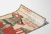 Vintage sowjetischer Revolutionsposter mit Arbeiter und Fabrik