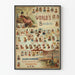 Vintage-Poster World's Smokers - Retro-Wanddekoration