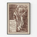 Vintage-Poster Ausstellung Bezalel 1912 Wanddekoration