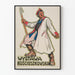 Vintage-Poster Polnische Kościuszko-Ausstellung für Wanddekoration