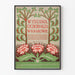Vintage-Poster der Gartenbaumesse in Krakau 1904