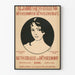 Vintage-Poster Kunstausstellung Düsseldorf 1899