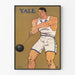 Vintage-Poster Athlet Yale in Aktion