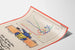 Vintage-Büroposter und grafische Kapazitätsbüro