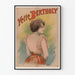 Vintage-Poster Yette Bertholy Frauenporträt