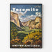 Vintage-Poster Yosemite United Air Lines