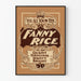 Vintage-Dekorposter im Fanny Rice Art-déco-Stil