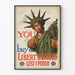 Vintage-Poster Freiheitsstatue - Kaufen Sie eine Liberty-Bond