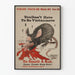 Vintage-Poster You Don't Have To Be Vietnamese To Smell A Rat