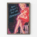 Vintage-Poster You Forget But She Remembers - Retro-Wanddekoration