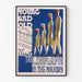 Vintage-Poster 'Young and Old Visit the Library' für Wanddekoration