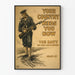 Vintage-Poster Marine-Rekrutierung – Retro-Wanddekoration