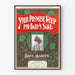 Vintage-Poster Your Promise Keep for Baby's Sake Wanddekoration