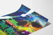 Vintage-Dekorposter Zombie Worlds NASA