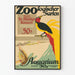 Vintage-Poster Zoo Aquarium Militärkonzert