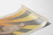 Vintage-Poster Baby Lichtstrahlen auf der Erde