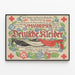 Vintage-Poster Rotes Kreuz - Deutsche Kleider-Ausstellung 1914 — gerahmtes Bild an der Wand