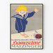Vintage-Poster Damascene Matzinger für waschbare Damasttischdecke