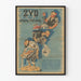 Vintage-Polnischer Anti-Jüdischer Karikatur-Poster